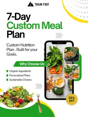 Custom 7-Day Meal Plan for Athletes – AI Tailored Diet