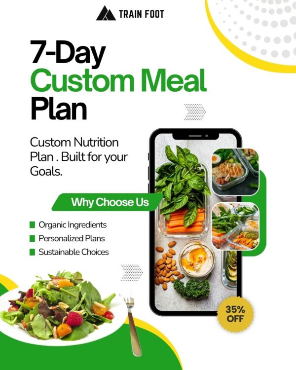 Custom 7-Day Meal Plan for Athletes – AI Tailored Diet