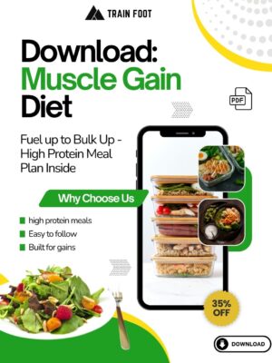 High-Protein Muscle Gain Diet for Athletes (Downloadable Guide)